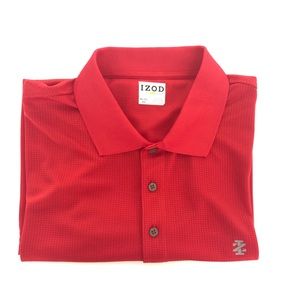 Izod men’s golf polo shirt XXL red